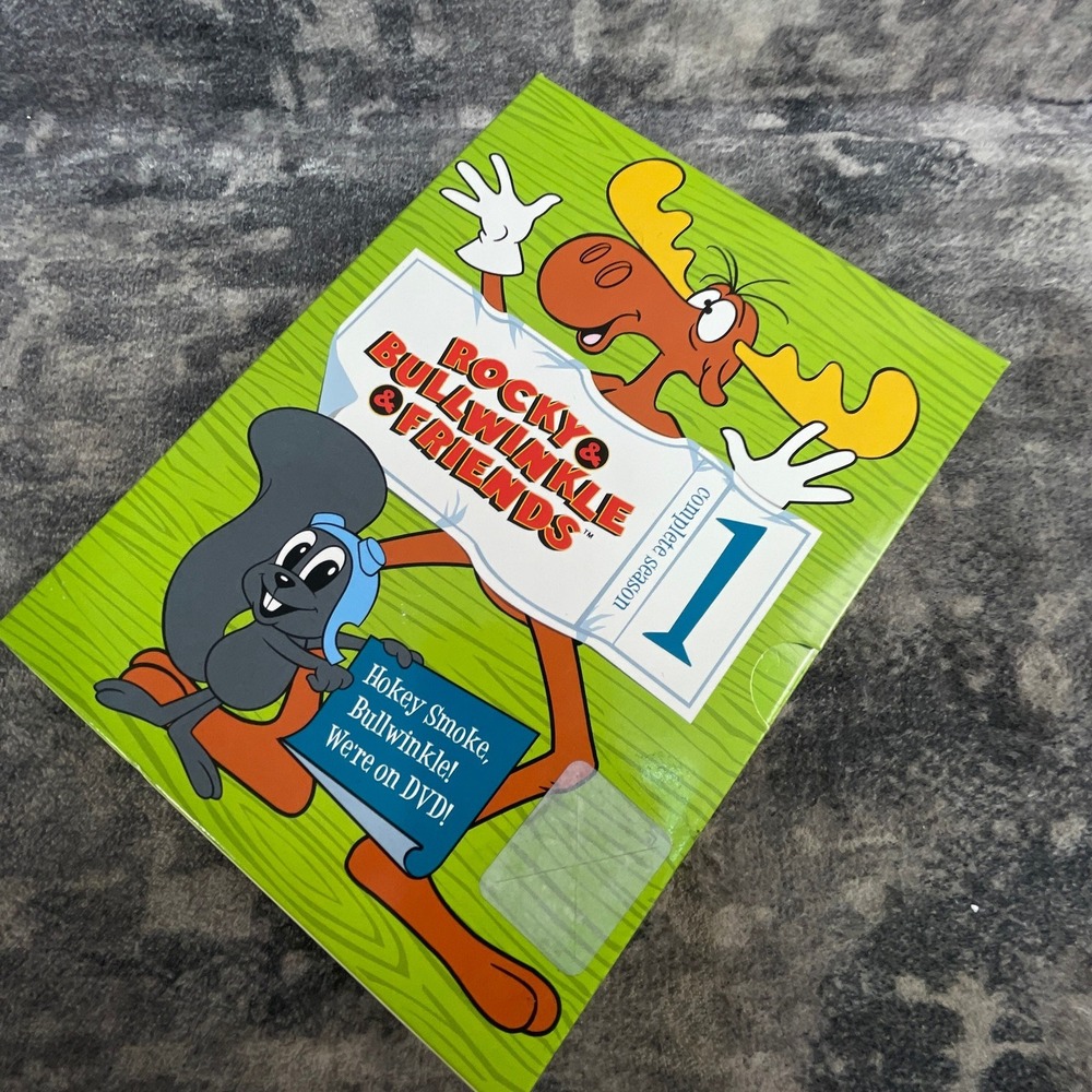Rocky & Bullwinkle & Friends Complete Season 1 DVD Set Classic Cartoon Media